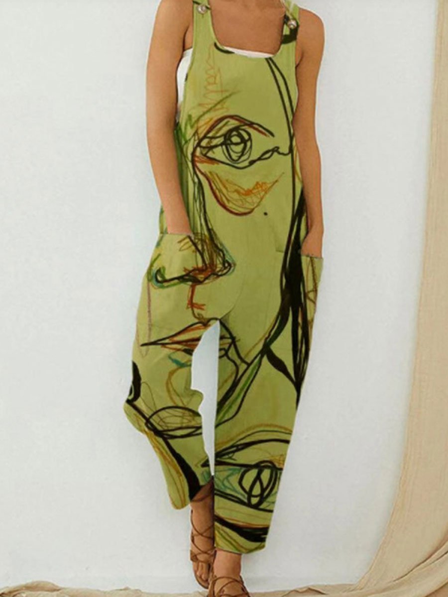 Printed Jumpsuit